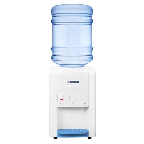 Blue Star Bottled Water Dispenser with Cold Hot & Normal Water Durable & Sleek Design Low Power Consumption Environment Friendly ( BWD3TTGA) White